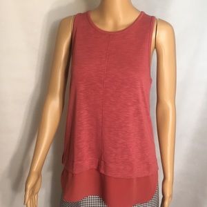NWT J. Crew Mixed Media Tank Top